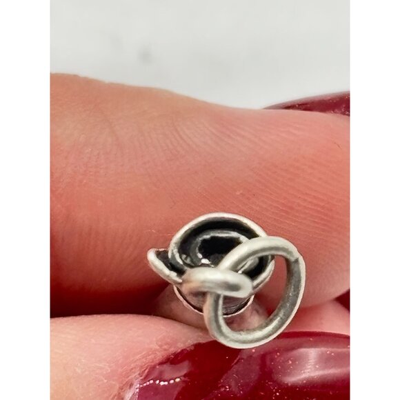 James Avery Sterling Silver 925 Scroll Charm Bow Detail - Picture 8 of 8